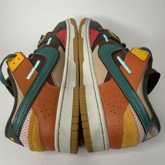 Nike Dunk Low Scrap Archeo Brown Shoes DB0500-200 Mens 7 Womens 8.5
